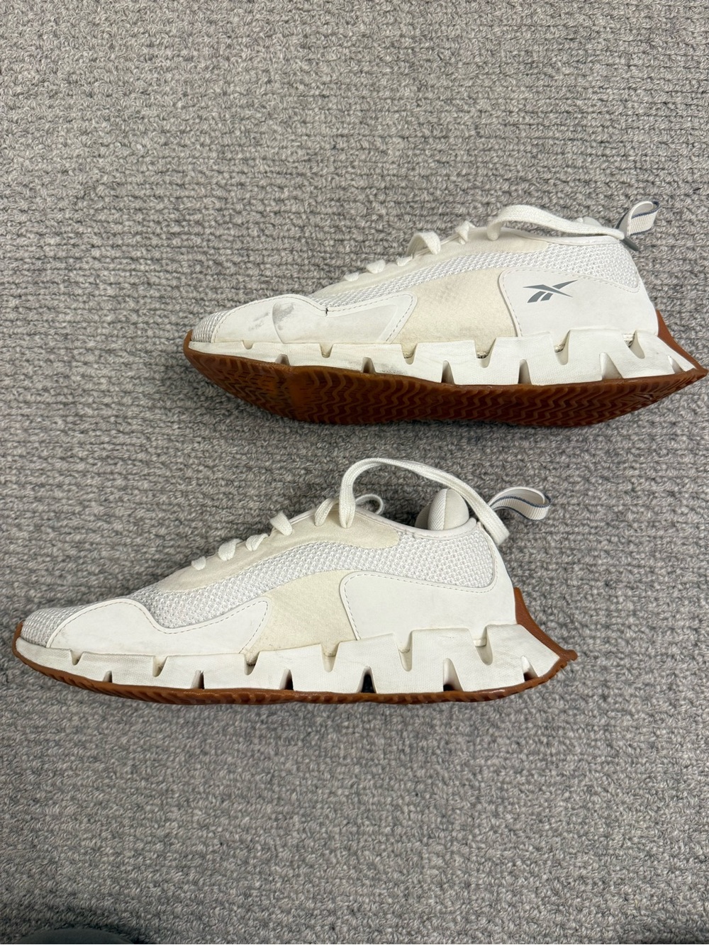 Reebok women’s White and cream Athletic Sneakers